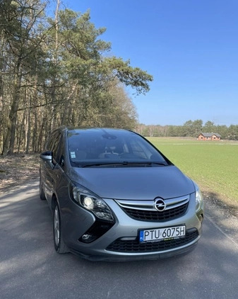 Opel Zafira cena 36000 przebieg: 157500, rok produkcji 2012 z Turek małe 781